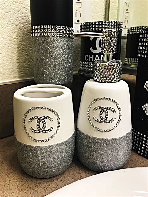 chanel bathroom accessories|Chanel home accessories.